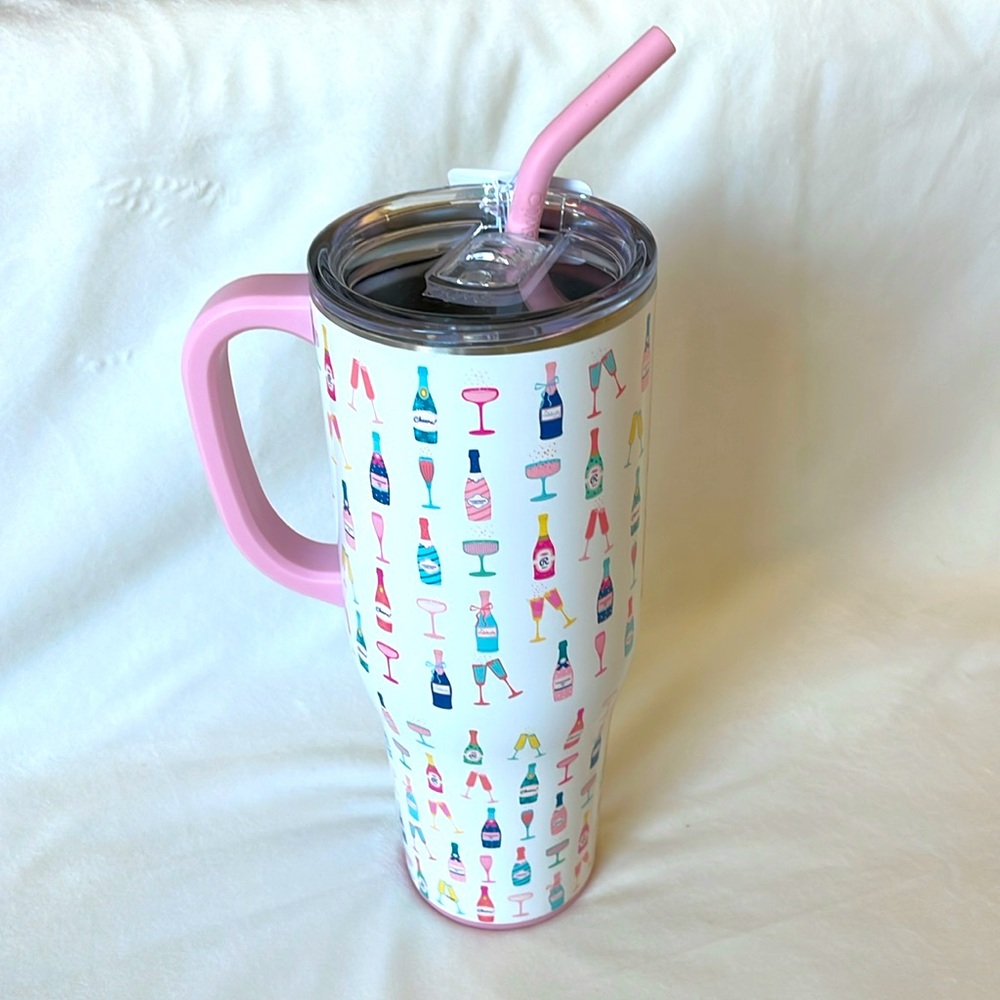 Swig Life 40oz Mega Mug, 40 oz Tumbler with Handle and Straw Cup Holder Friendly